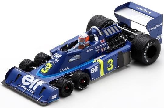 [予約]Spark(スパーク) 1/18 (レジン製) Tyrrell P34 No.3 Japanese GP 1976 Jody Scheckter