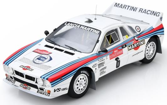 [予約]Spark(スパーク) 1/18 (レジン製) Lancia 037 Rally No.6 Winner Sanremo 1983 M.Al?n／I.Kivim?ki