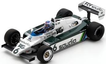 [予約]Spark(スパーク) 1/18 (レジン製) Williams FW08 No.6 Winner Swiss GP 1982 Keke Rosberg