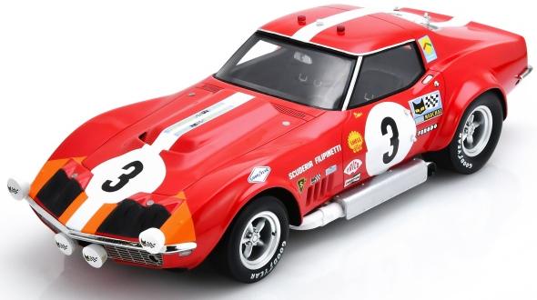 [予約]Spark(スパーク) 1/18 (レジン製) Corvette C3 No.3 Le Mans 24H 1968 U.Maglioli／H.Greder