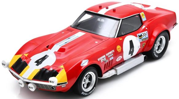 [予約]Spark(スパーク) 1/18 (レジン製) Corvette C3 No.4 Le Mans 24H 1968 S.Garant／J-M.Giorgi