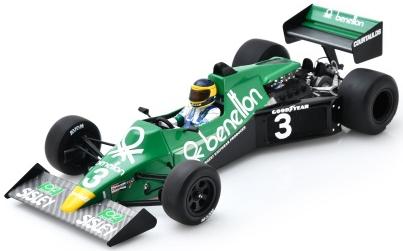 [予約]Spark(スパーク) 1/18 (レジン製) Tyrrell 012 No.3 6th Dutch GP 1983 Michele Alboreto
