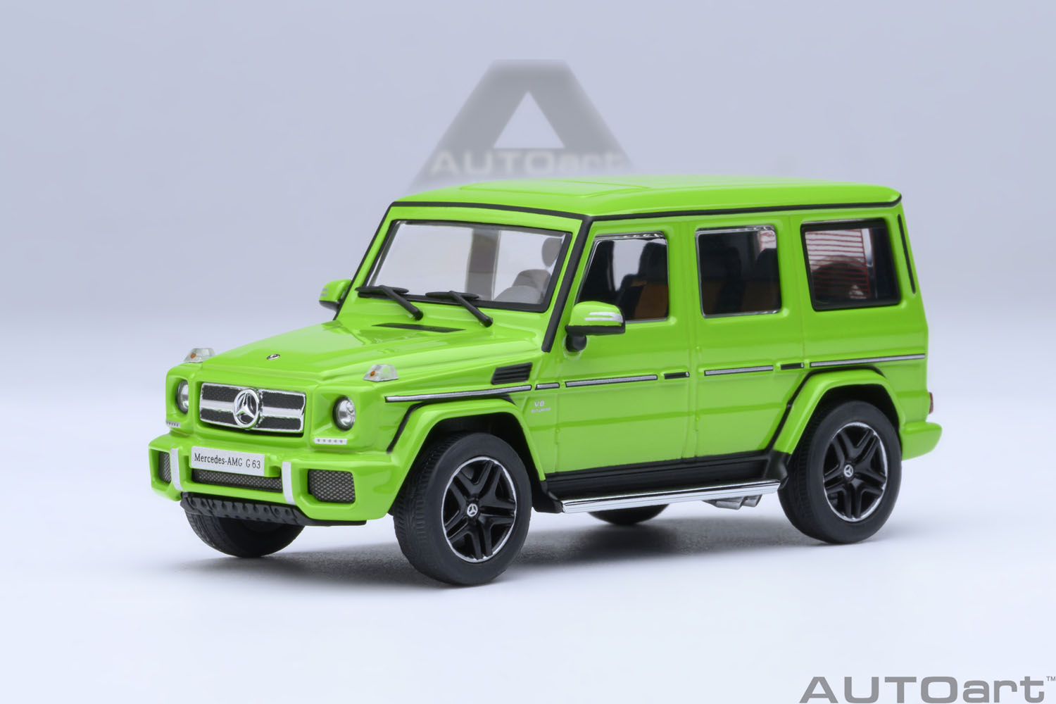 AUTOart(オートアート) コンポジットダイキャストモデル 1/64 (ダイキャスト製) メルセデス・AMG G 63 2017 （グリーン）