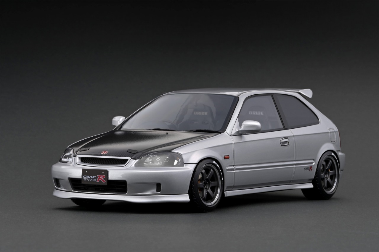 予約 Ignition Model イグニッションモデル 1 18 Honda Civic Ek9 Type R Silver 生産予定数 100pc ガリバー