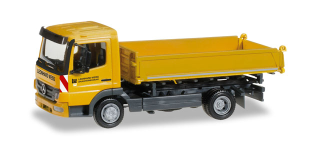 herpa Cars&Trucks 1/87 MB アテゴ 3-way discharge skip