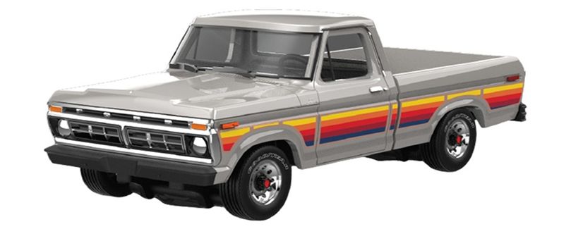 グリーンライト 1/64 (ダイキャスト製) 1977 Ford F-150 - Free