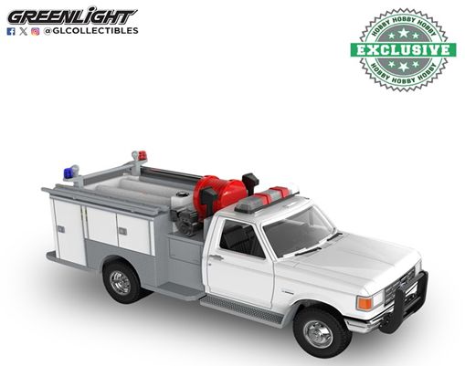 グリーンライト 1/64 (ダイキャスト製) 1988 Ford F-350 Mini Pumper