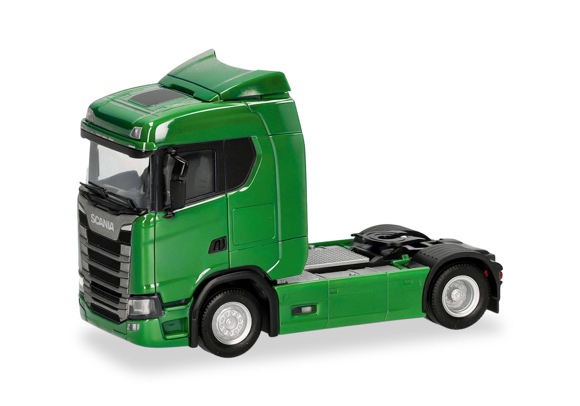 [予約]herpa Cars&Trucks 1/87 (プラスチック製) スカニア CS 20 ロールーフ リジッドトラクター 2軸 グリーン