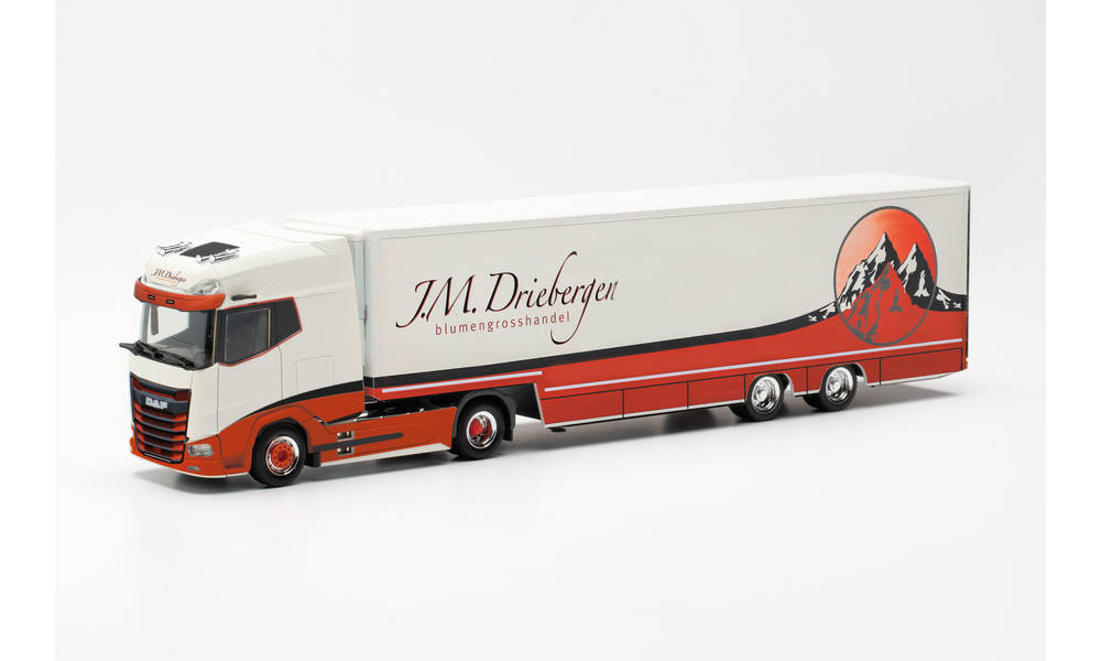 herpa Cars&Trucks 1/87 DAF XG+ 冷蔵ボックスセミトレーラー