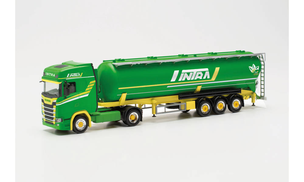 herpa Cars&Trucks 1/87 スカニア CS 20 ハイルーフ バルクセミトレーラー “Intra”