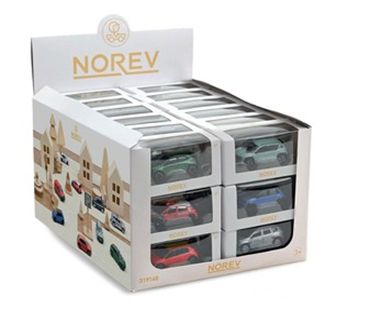 [予約]NOREV(ノレブ) 1/64 (ダイキャスト製) MINIJET アソート ディスプレイボックス入り 9車種各4個 合計36個セット