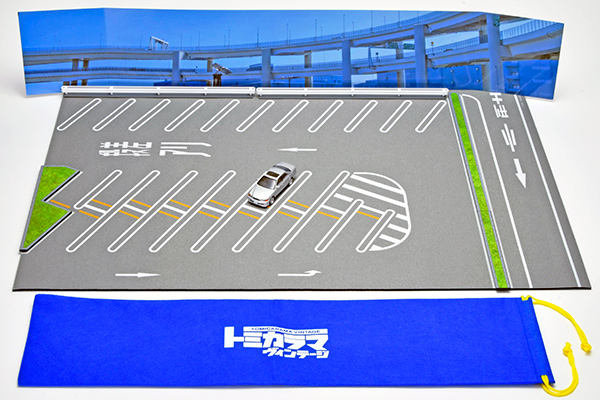 トミカリミテッドヴィンテージ 1/64 トミカラマ ヴィンテージ13a 大黒パーキングエリア マットB（トヨタ チェイサー2.5 ツアラーV 98年式付属）