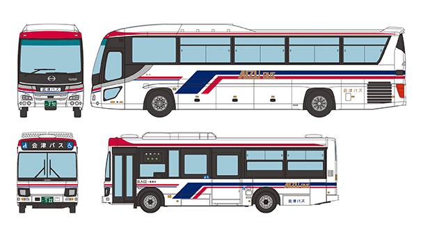 トミーテック 1/150 ザ・バスコレクション 会津バス2台セット