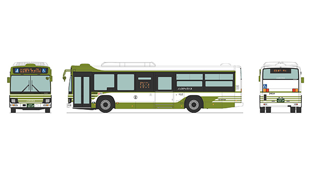 [予約]トミーテック 1/80 (プラスチック製) ＜JH003-2＞全国バスコレクション80 広島電鉄