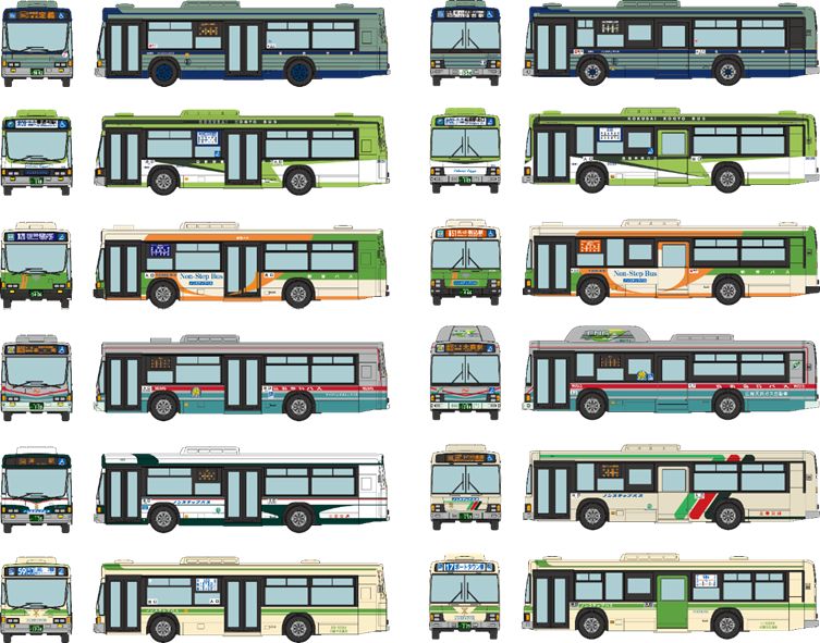 [予約]トミーテック 1/150 (プラスチック製) ザ・バスコレクション第36弾