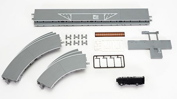 [予約]トミーテック 1/150 (プラスチック製) バスコレ走行システム マイプラン道路セットＡ