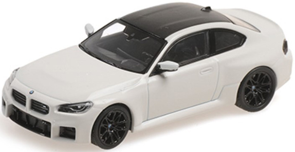 MINICHAMPS(ミニチャンプス) 1/43 (ダイキャスト製) BMW M2 2023 ホワイト