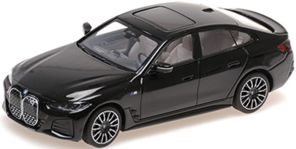 [予約]MINICHAMPS(ミニチャンプス) 1/43 (ダイキャスト製) BMW I4 M50 2023 ブラックメタリック ※再受注