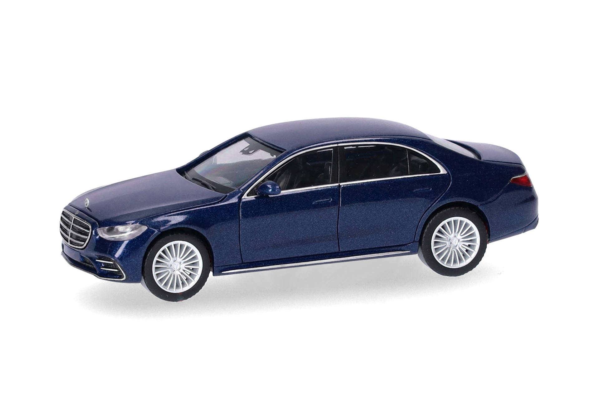 [予約]herpa Cars&Trucks 1/87 (プラスチック製) メルセデスベンツ Sクラス カバンサイトブルー