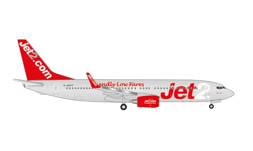 herpa wings 1/500 (ダイキャスト製) 737-800 Jet2 “Jet2 Paris” G-GDFP