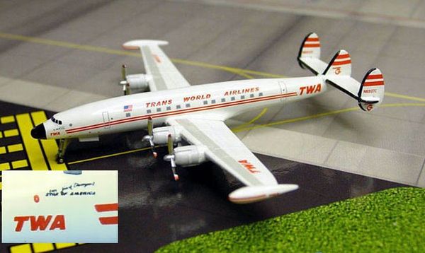 【SALE】Dragon Wings 1/400 L-1049G TWA スーパーコンステレーション 缶入り