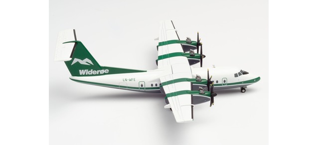 herpa wings 1/200 DHC-7 ヴィデロー航空 LN-WEF