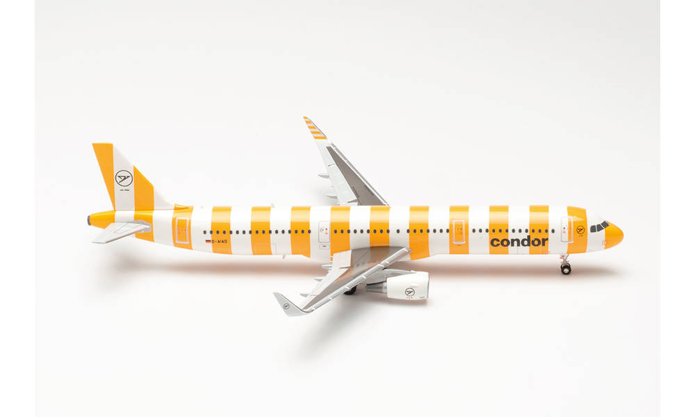 herpa wings 1/200 (プラスチック製) A321 コンドル航空 “Sunshine” D-AIAD