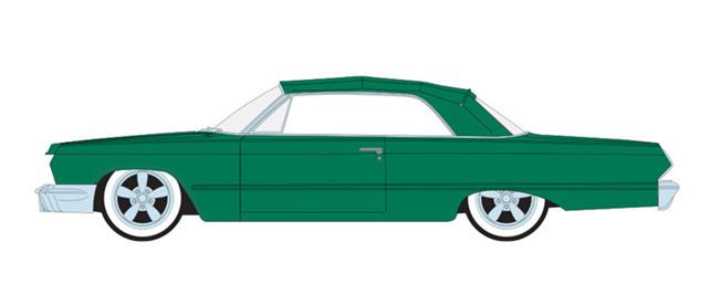 グリーンライト 1/64 (ダイキャスト製) カリフォルニア・ロー