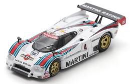 [予約]Spark(スパーク) 1/64 (ダイキャスト製) Lancia LC2, No.4, 8th Le Mans 1985 Wollek - Nannini ? Cesario