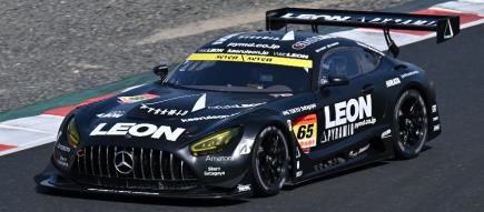Spark(スパーク) 1/64 (ダイキャスト製) LEON PYRAMID AMG K2 R&D LEON RACING No.65 GT300 SUPER GT 2025 N.Gamou／T.Suganami