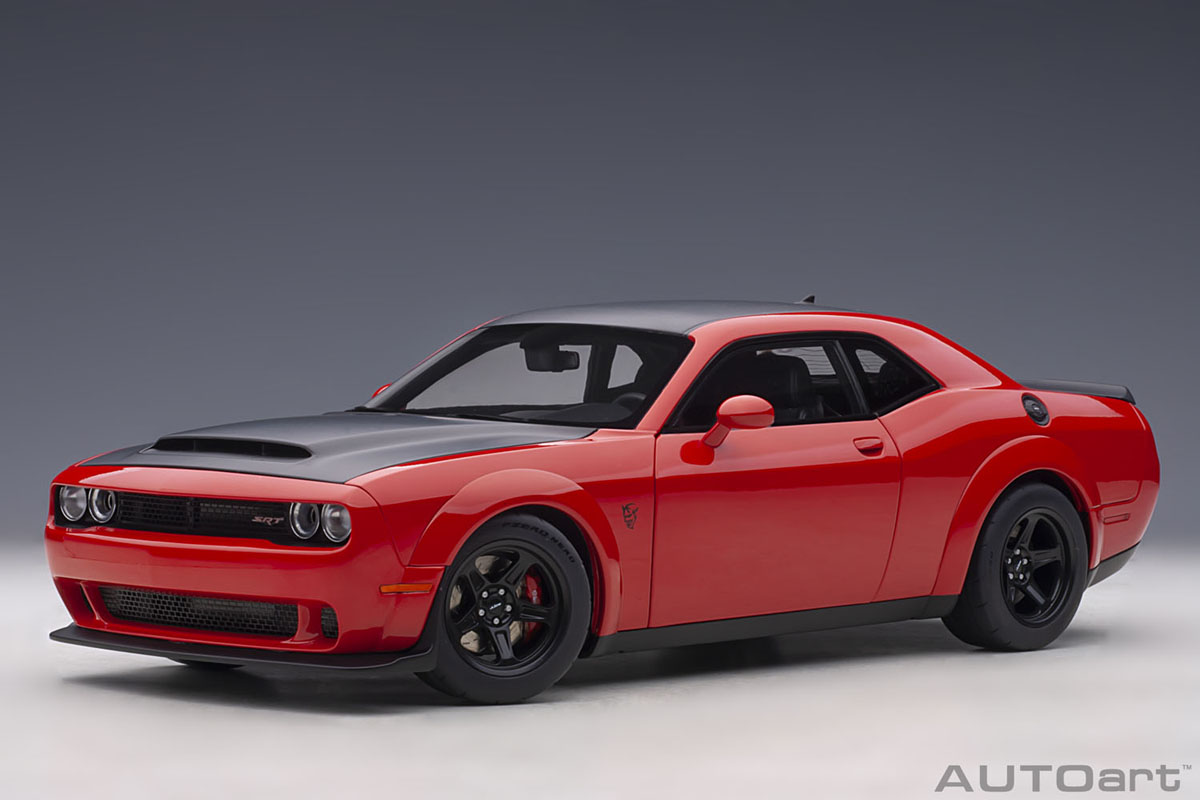 予約 Autoart オートアート コンポジットダイキャストモデル 1 18 ダッジ チャレンジャー Srt デーモン レッド マット ブラック ガリバー 予約 Autoart オートアート コンポジットダイキャストモデル 1 18 ダッジ チャレンジャー Srt デーモン レッド マット ブラック ガリバー