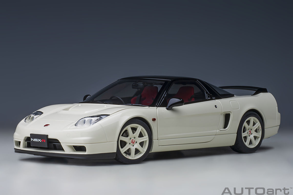 AUTOart (オートアート) コンポジットダイキャストモデル 1/18 (ダイキャスト製) ホンダ NSX-R （NA2）（チャンピオンシップホワイト）