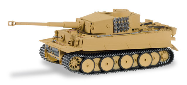 herpa Cars&Trucks 1/87 Tank Tiger late version,sand beige
