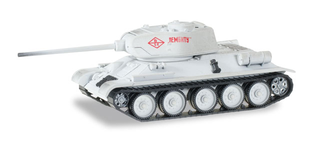 herpa Cars&Trucks 1/87 T-34/85 冬迷彩  レニングラードの戦い 1944