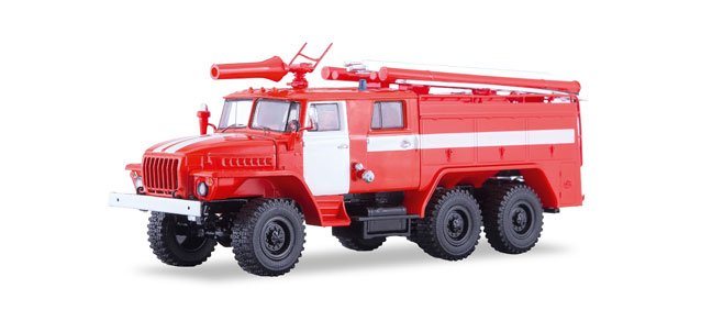 herpa Cars&Trucks 1/43 Ural 375N AC-40 (43202)PM-102B with white stripes