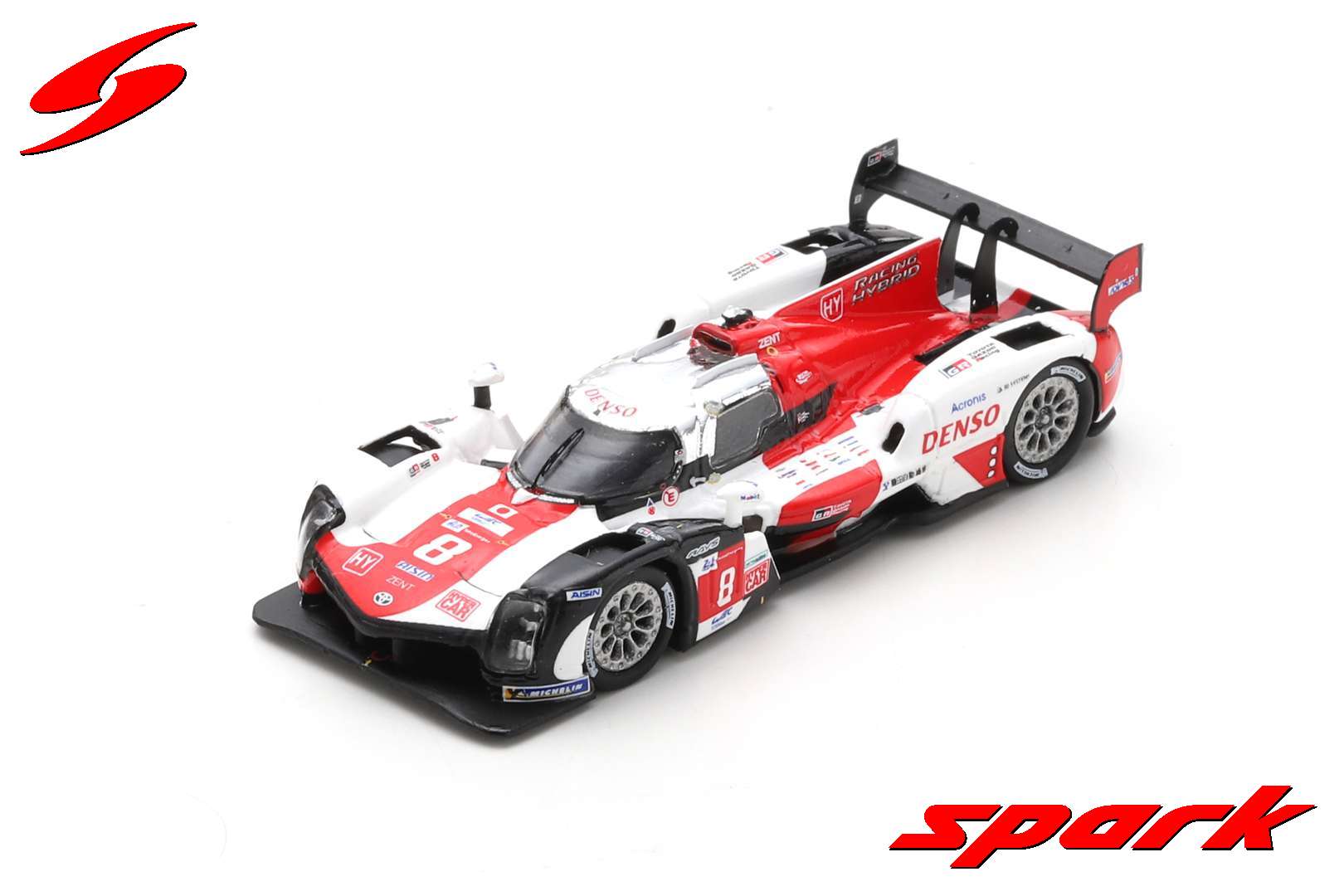 Spark (スパーク) 1/87 TOYOTA GR010 HYBRID No.8 TOYOTA GAZOO Racing 2nd 24H Le Mans 2021 S. Buemi - K. Nakajima - B. Hartley