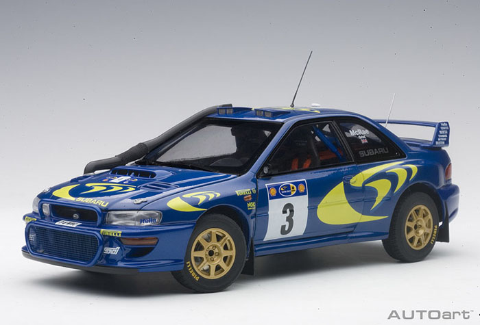 Autoart オートアート 1 18 スバル インプレッサ Wrc 1997 3 コリン マクレー ニッキー グリスト サファリラリー優勝 ガリバー