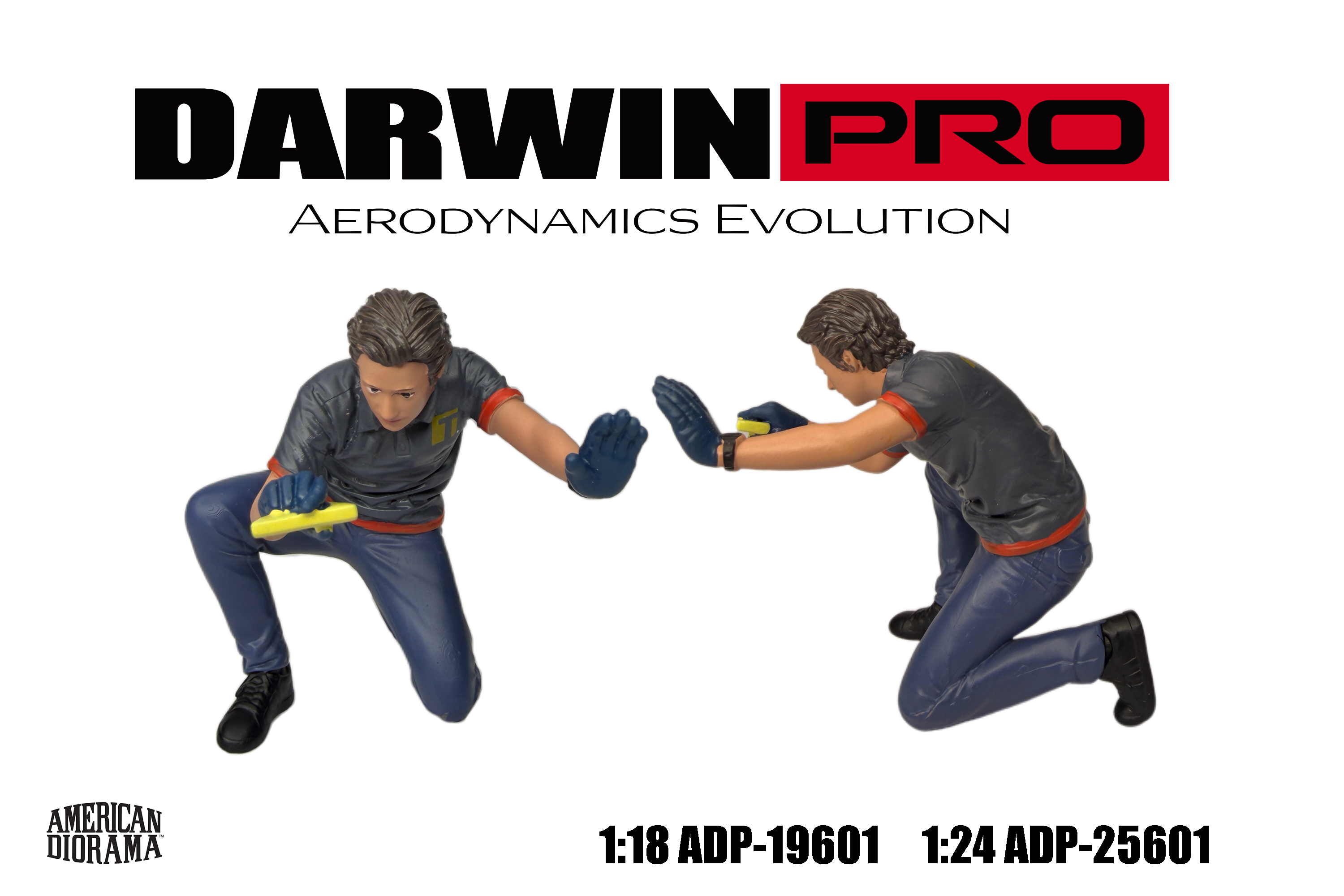 [予約]アメリカンジオラマ 1/18 (レジン製) DarwinPro x Teckwrap Figure - 1