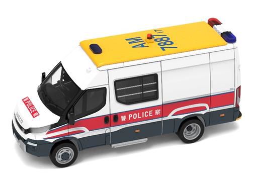 TINY（タイニー）Tiny City No.96 イベコ 警察車両 TSD ガリバー