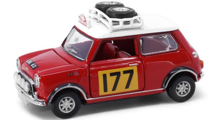 TINY(タイニー) Tiny City (ダイキャスト製) ミニクーパー モンテカルロラリー1967 優勝 ※再生産品