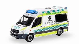 TINY（タイニー） Tiny City No.166 メルセデス スプリンター St. John 救急車 (SJ23)