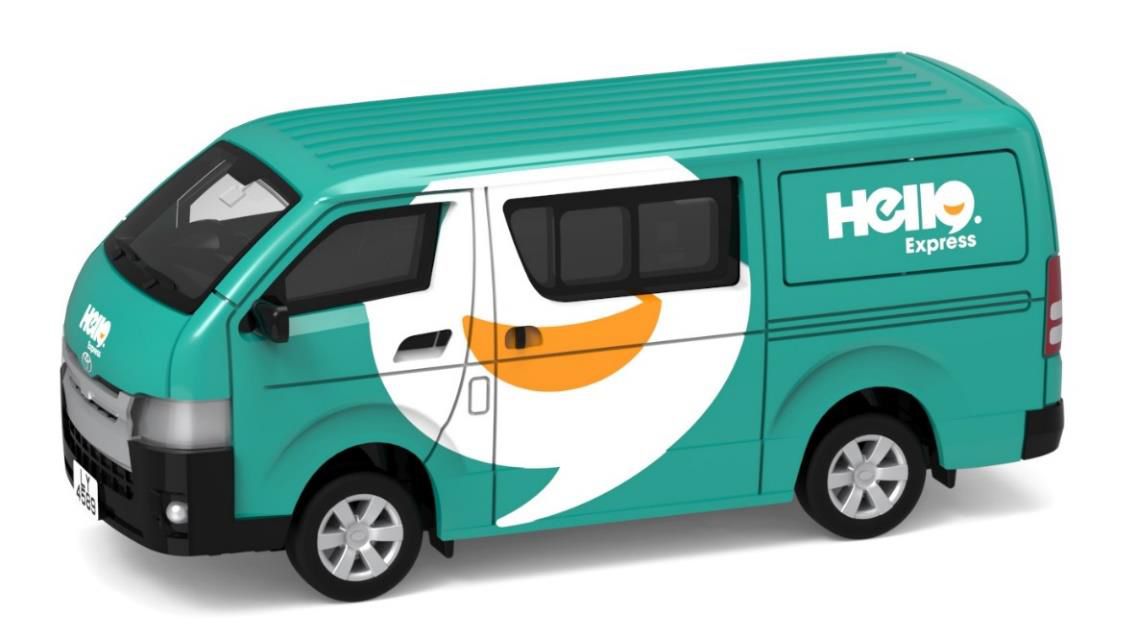 [予約]TINY（タイニー）Tiny City トヨタ ハイエース Hello Express