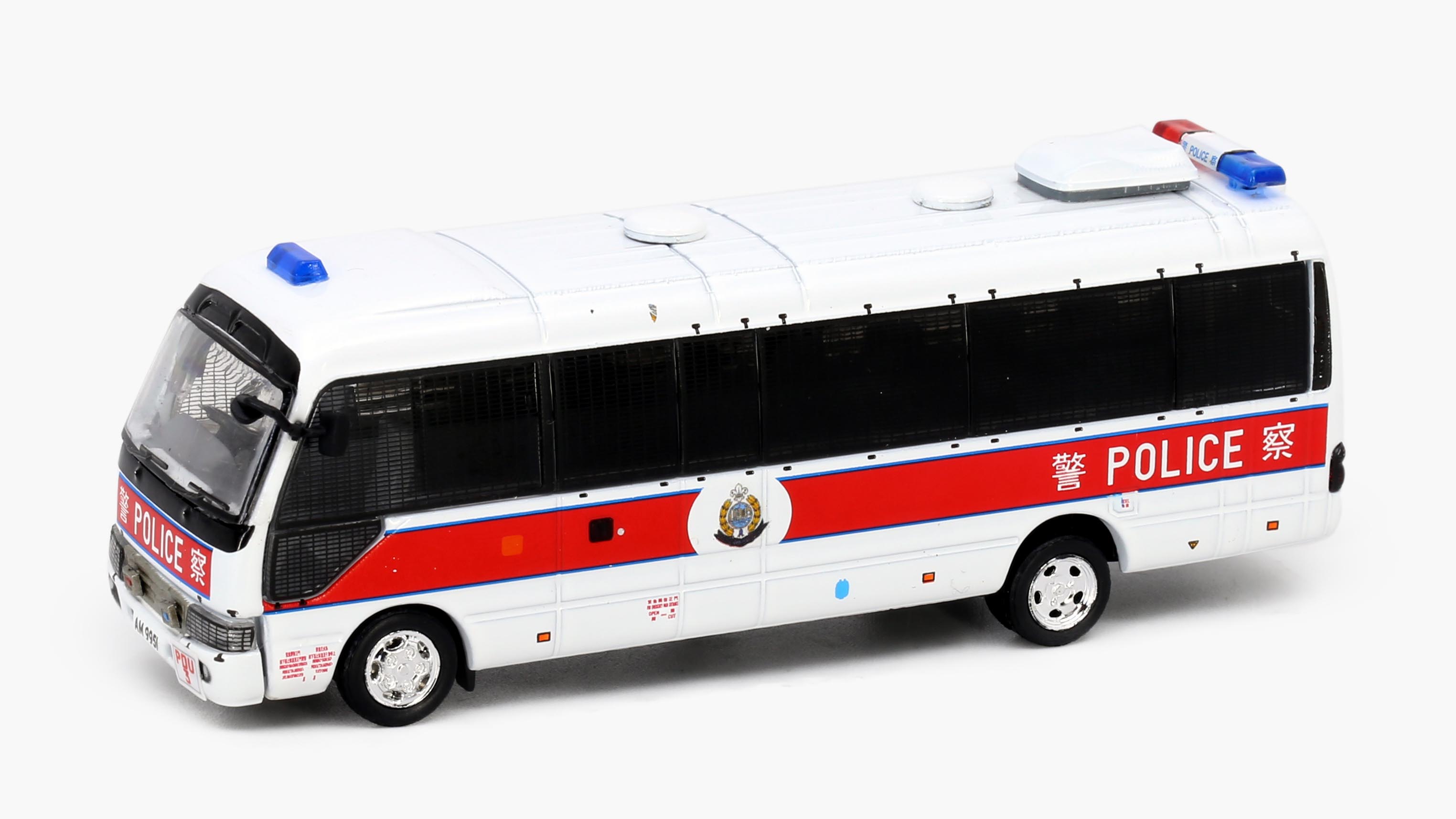 TINY（タイニー）Tiny City トヨタ コースター B59 警察車両 (AM9951 PDU 3)