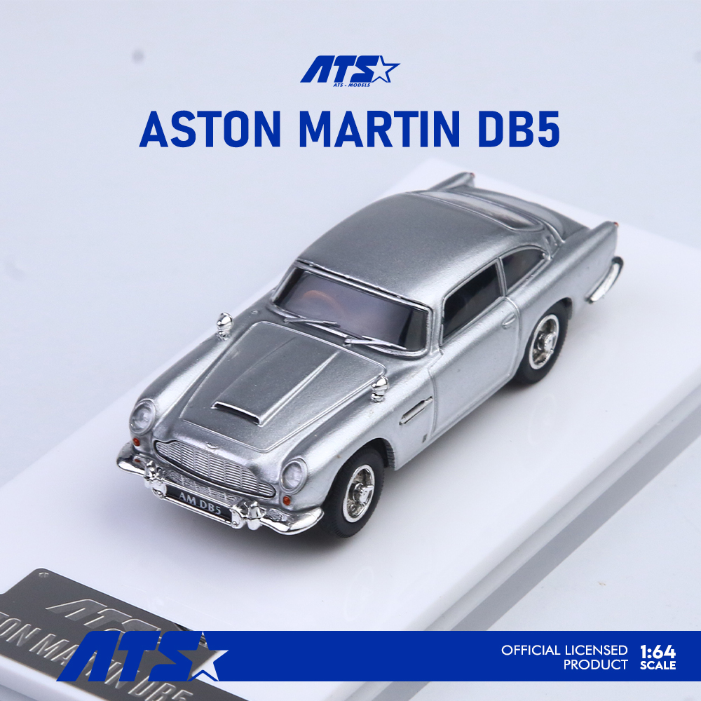 [予約]ATS MODELS 1/64 (ダイキャスト製) Aston Martin DB5 シルバー