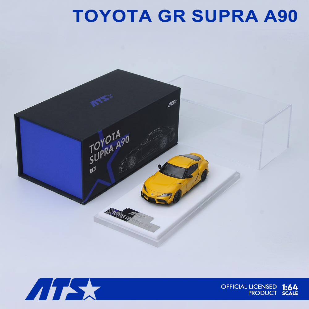 [予約]ATS MODELS 1/64 (ダイキャスト製) Toyota GR SUPRA A90 イエロー