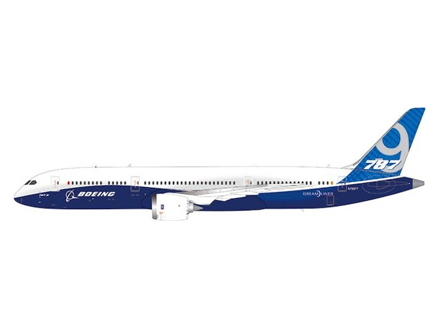 [予約]Aviation400 1/400 (ダイキャスト製) 787-9 Boeing House Color N789FT 