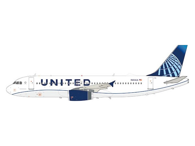 [予約]Aviation400 1/400 (ダイキャスト製) A320-200 United Airlines N404UA