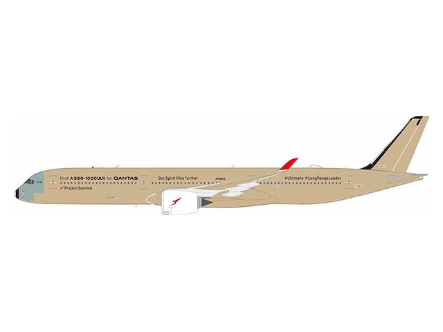 [予約]Aviation400 1/400 (ダイキャスト製) A350-1000 QANTAS FIRST FLIGHT F-WULR  