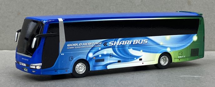 [予約]アドウィング 1/80 (レジン製) 斜里バス（貸切車）　三菱ふそう　エアロクィーン