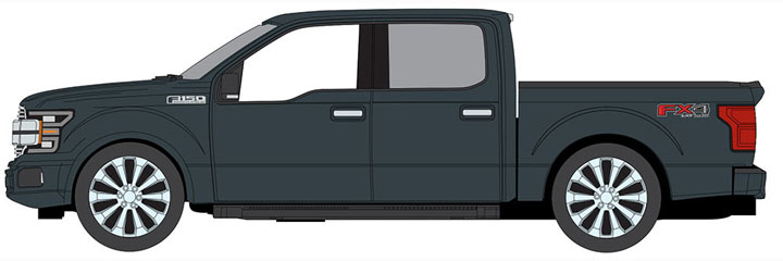 [予約]オートワールド 1/64 (ダイキャスト製) 2020 フォード F-150 プラチナム マグネティック